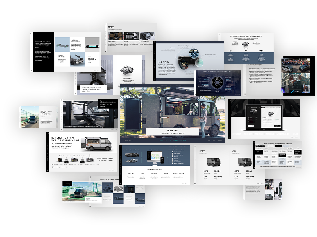 Presentatioon design | Sales material